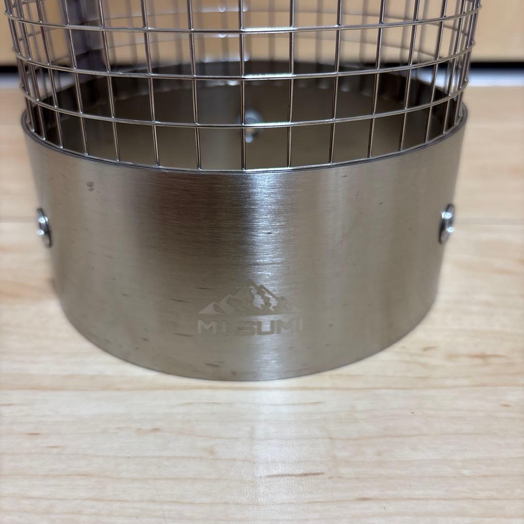 Mt.SUMI Chimney Guard ステン製テントプロテクター
