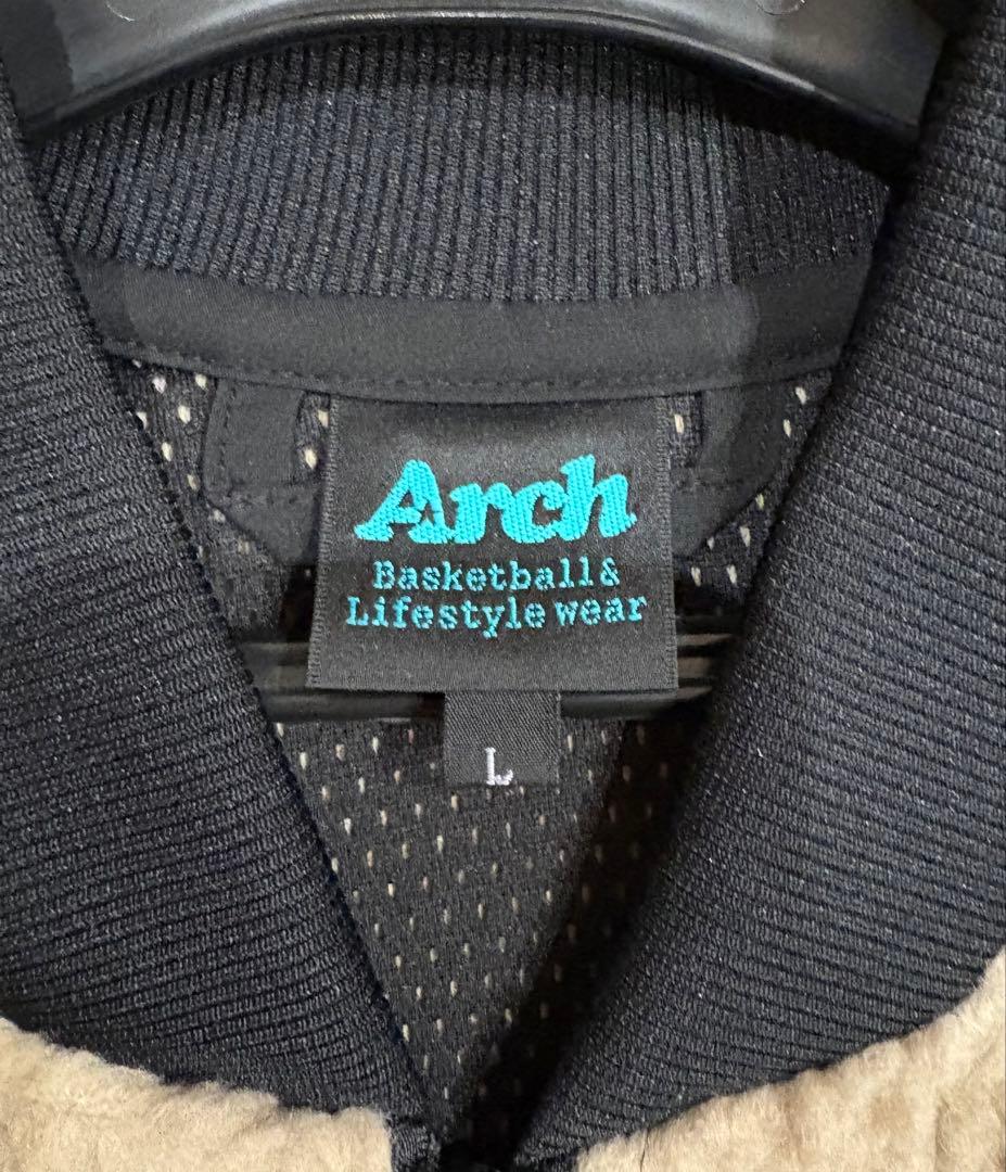 《極美品！・着用歴極浅！》Arch ボアフリースボンバージャケット ベージュ