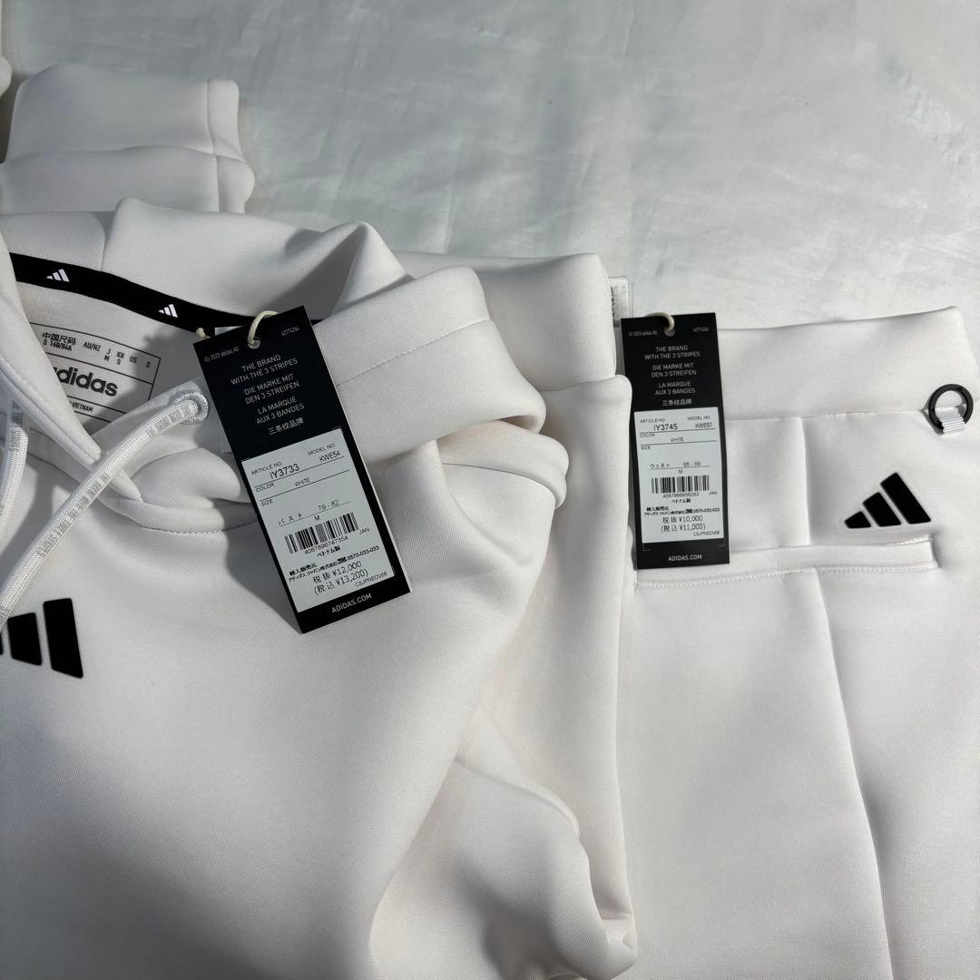 専用様　新品adidasダンボールニットフーディースカートセットビックロゴ