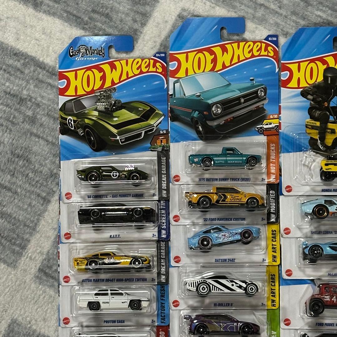 ホットウィール ベーシック 36台セット⑥ フェラーリ GT-R等
