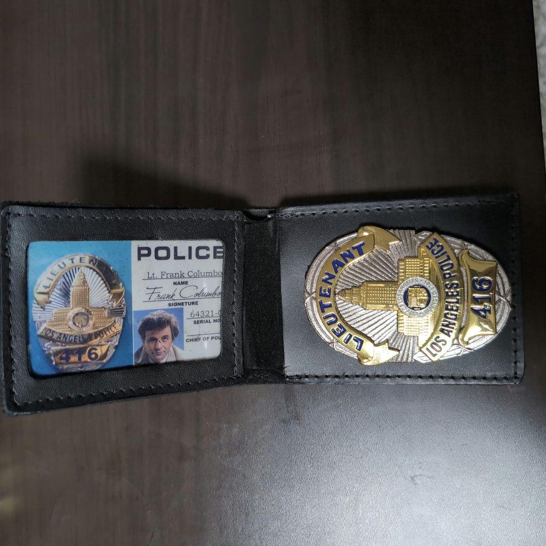 ロサンゼルス警察 Lieutenant ポリスバッジ 416