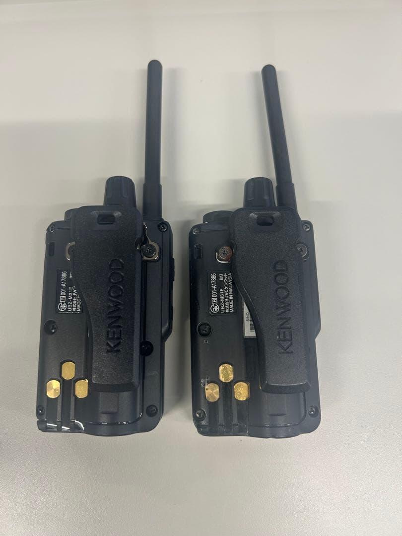 KENWOOD UBZ-M31 トランシーバー2台セット　無線
