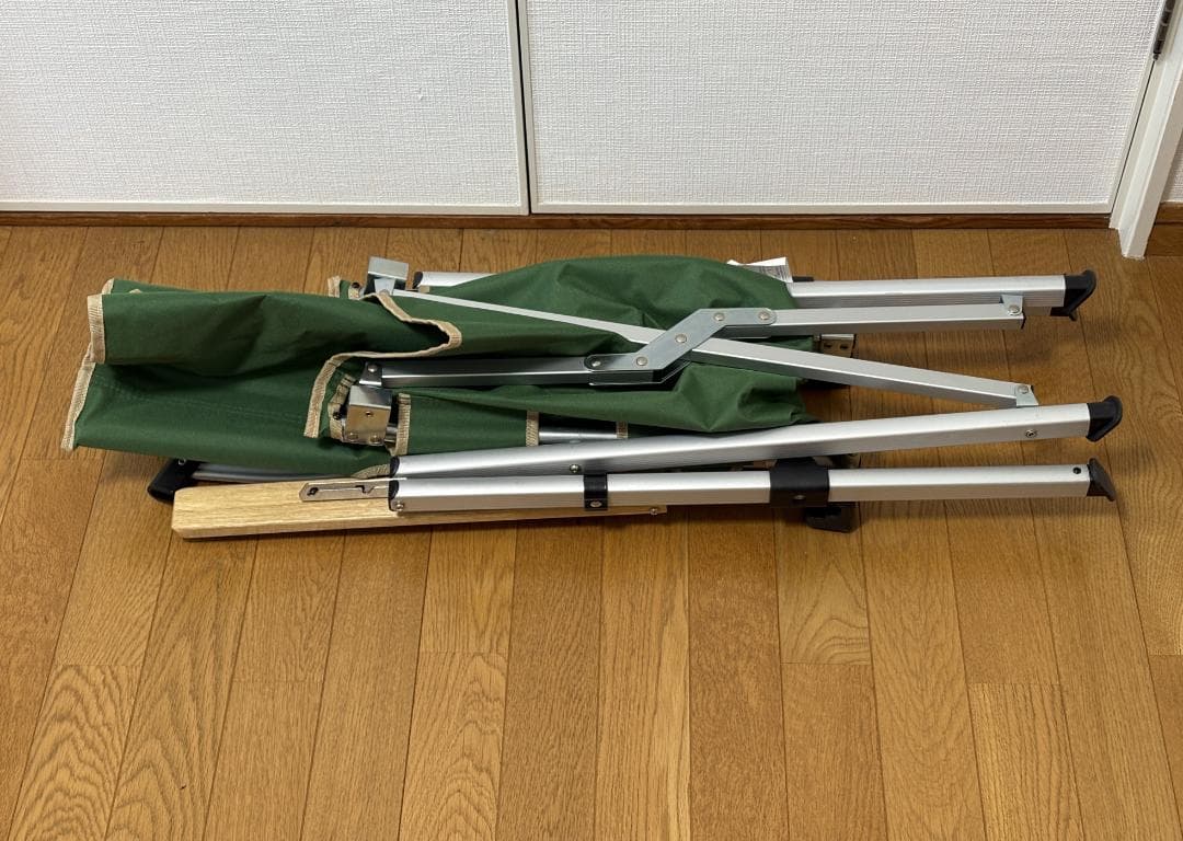 【美品】コールマン レイチェア 3段階リクライニング式 ハイバックチェア 緑