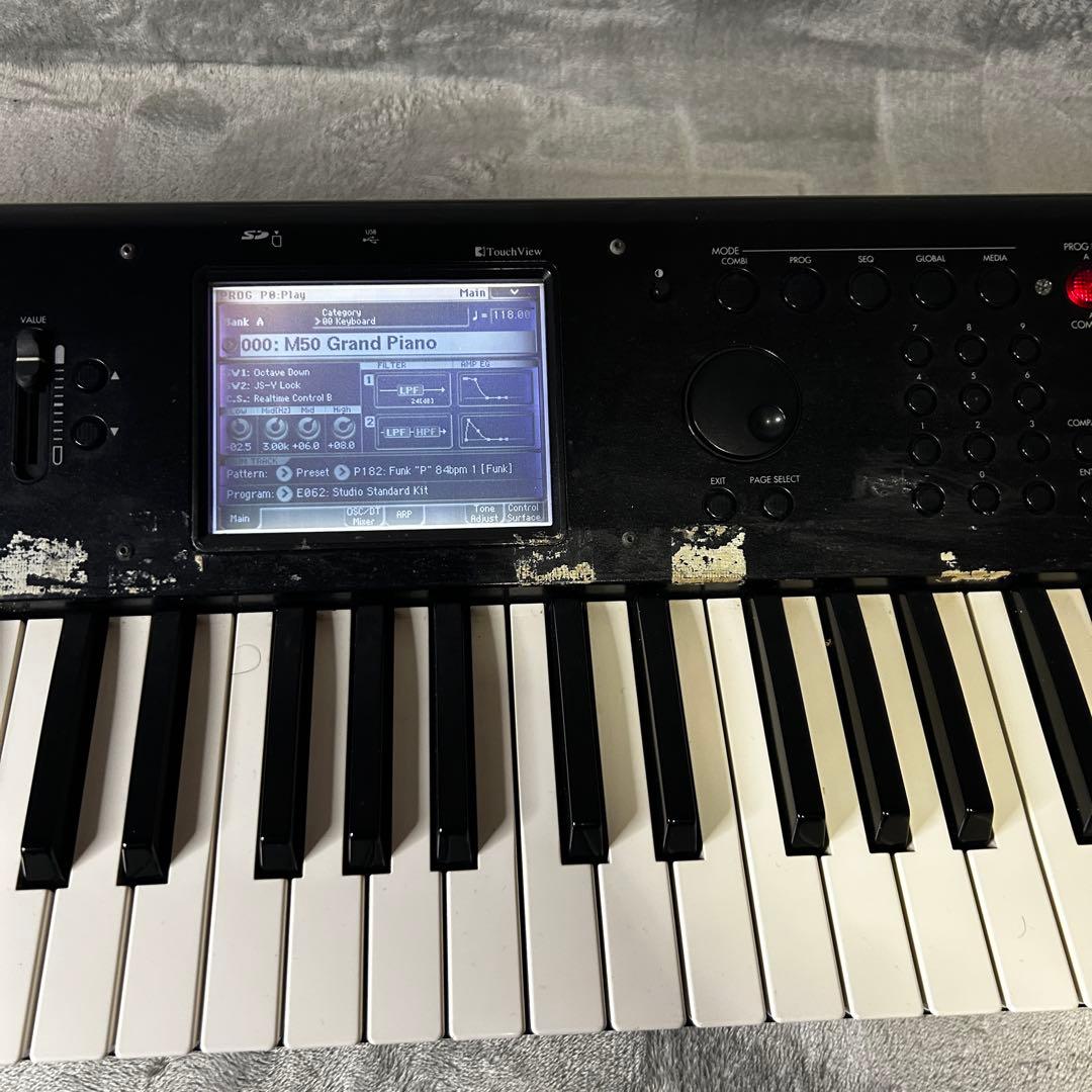【動作良好・付属品充実】KORG M50 ワークステーション シンセサイザー