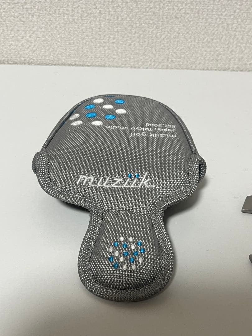 muzik パター ヘッドカバー付き