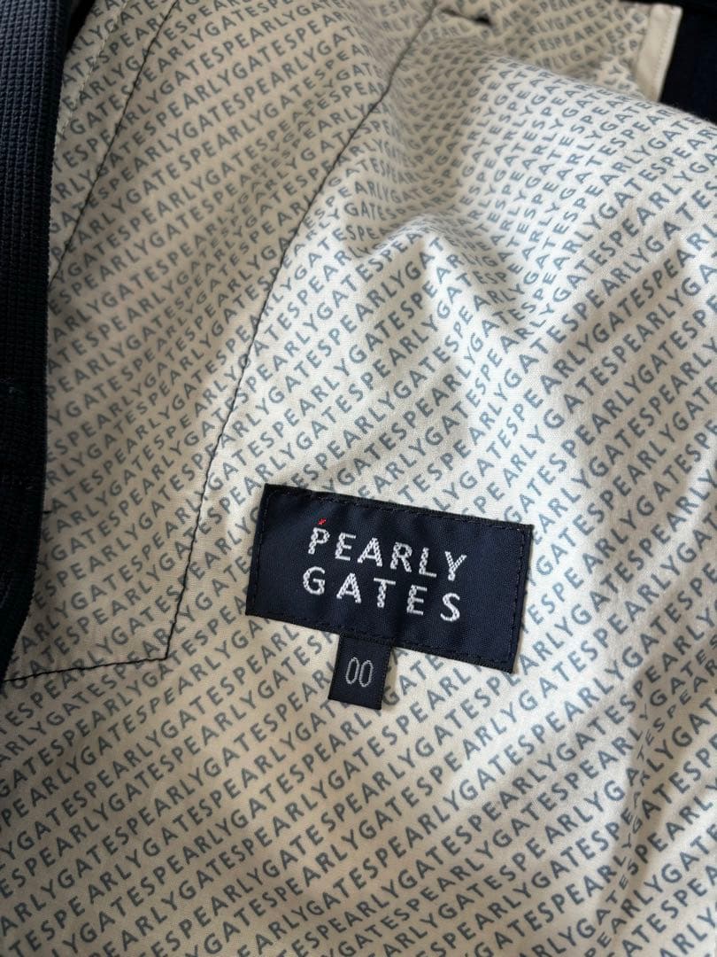 お値下げしました。PEARLY GATES フィットパンツ ネイビー