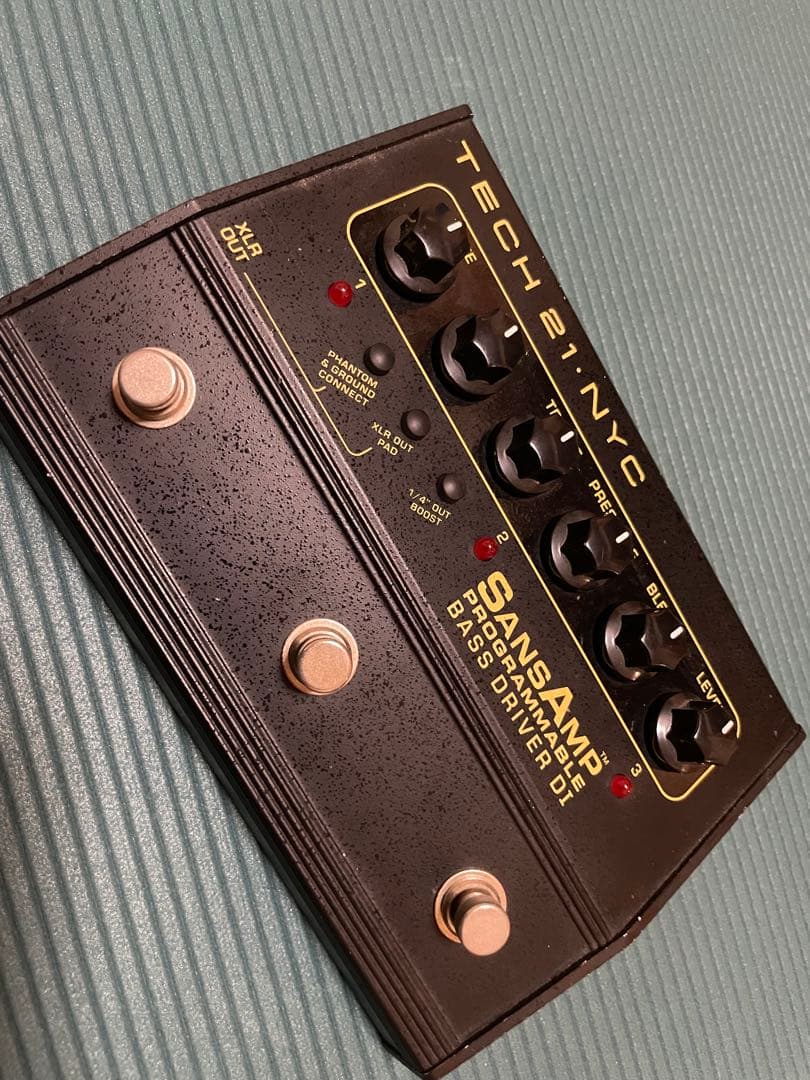 ギター Tech21 Sansamp Programmable Bass D