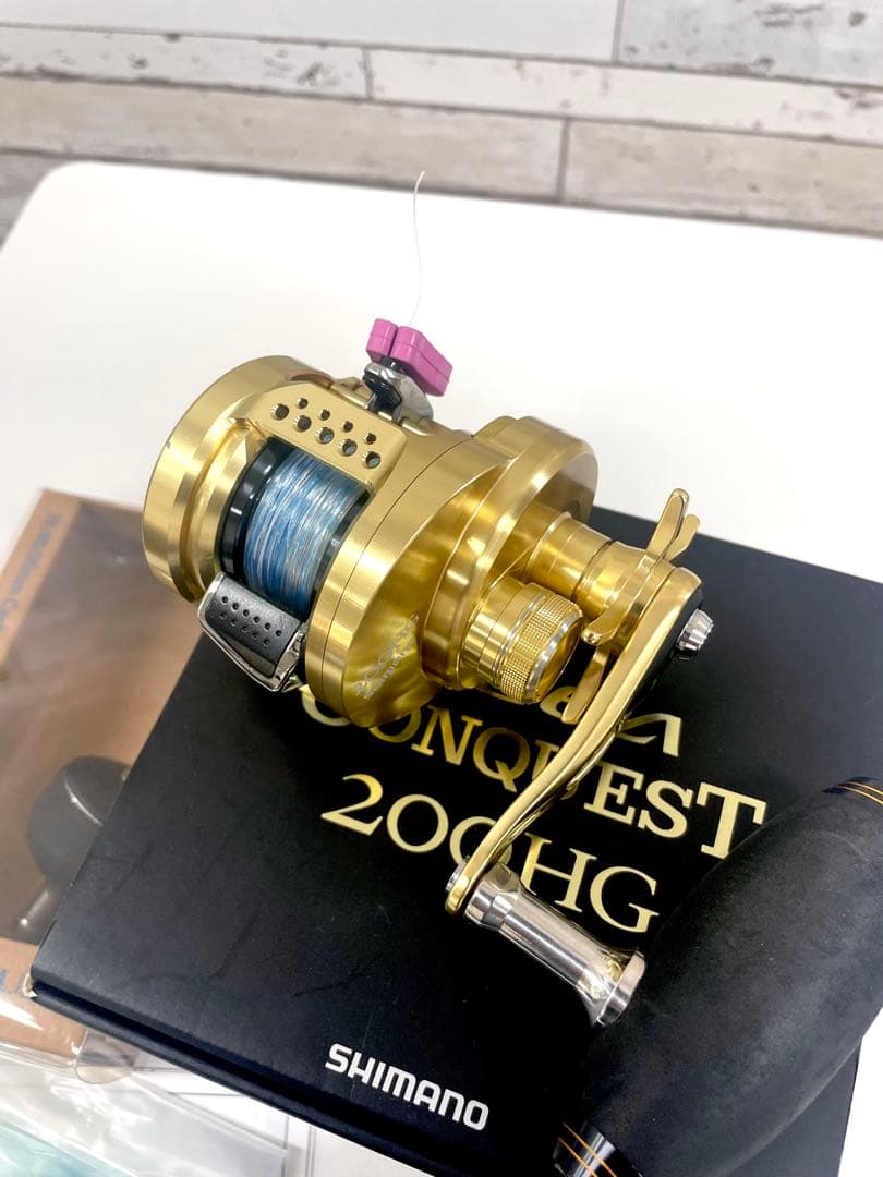 シマノ14オシアコンクエスト200HG 美品