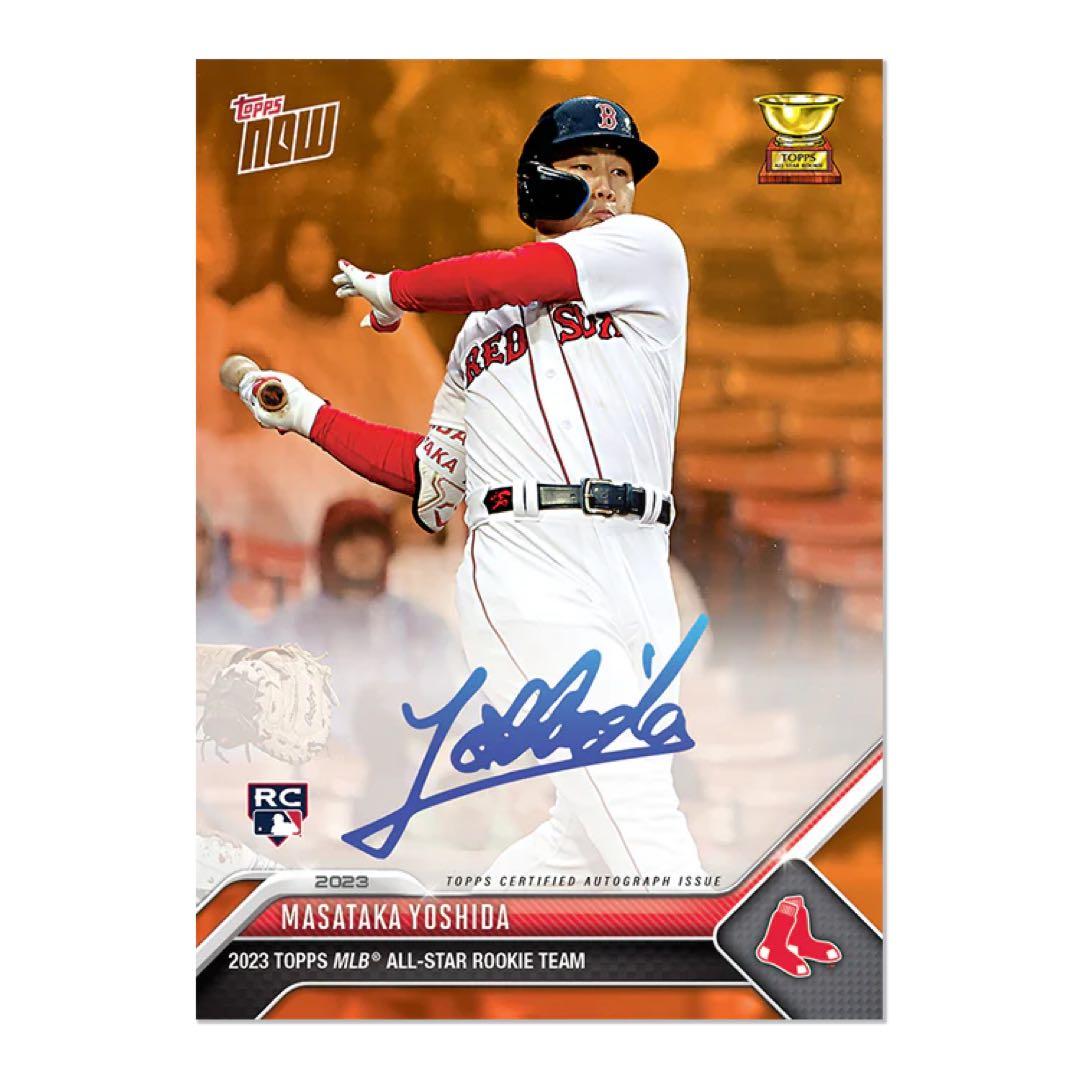 【新品未開封】Topps Now 吉田正尚 直筆サインカード
