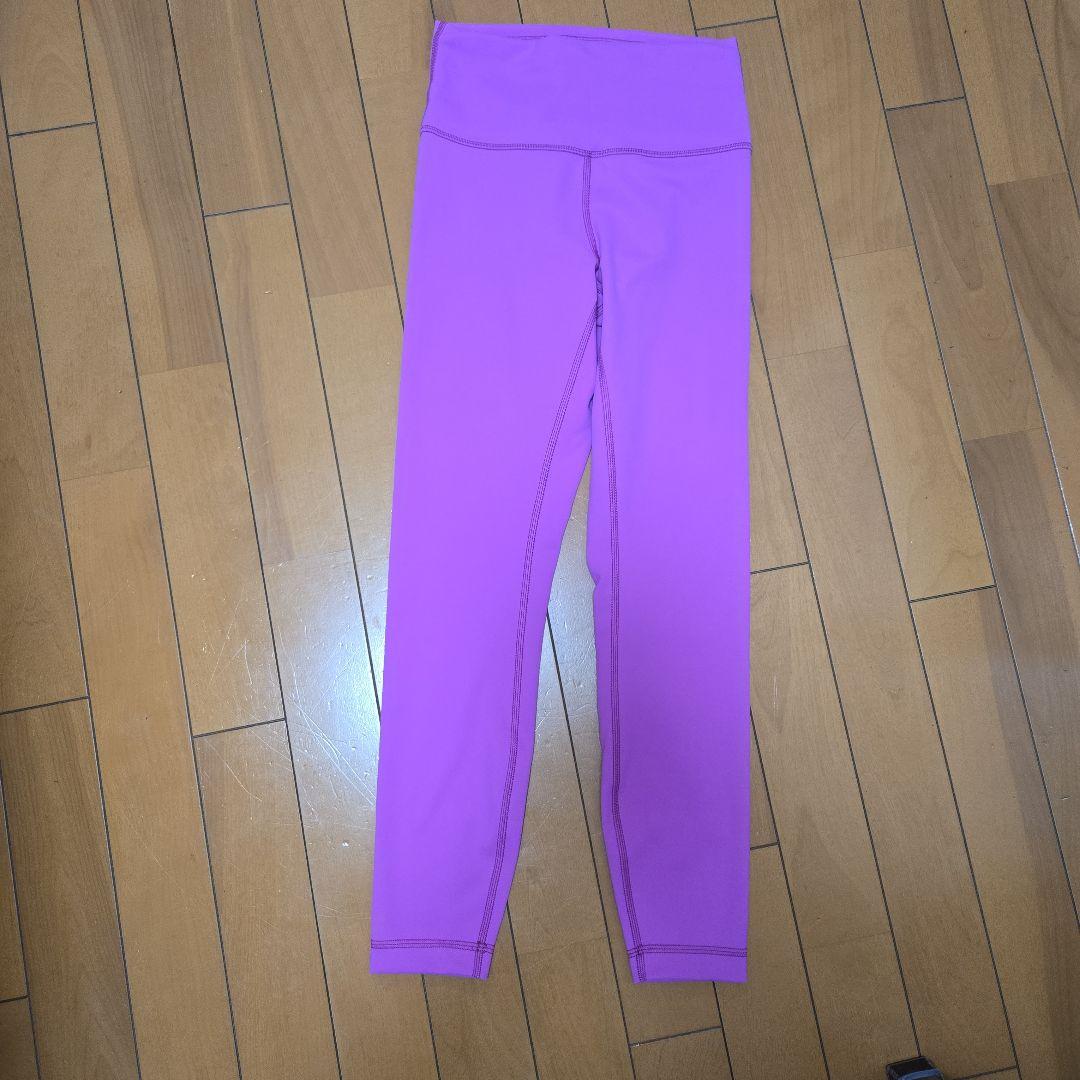 ルルレモン⭐ピンク ハイウエスト ヨガパンツ トートバッグ付き