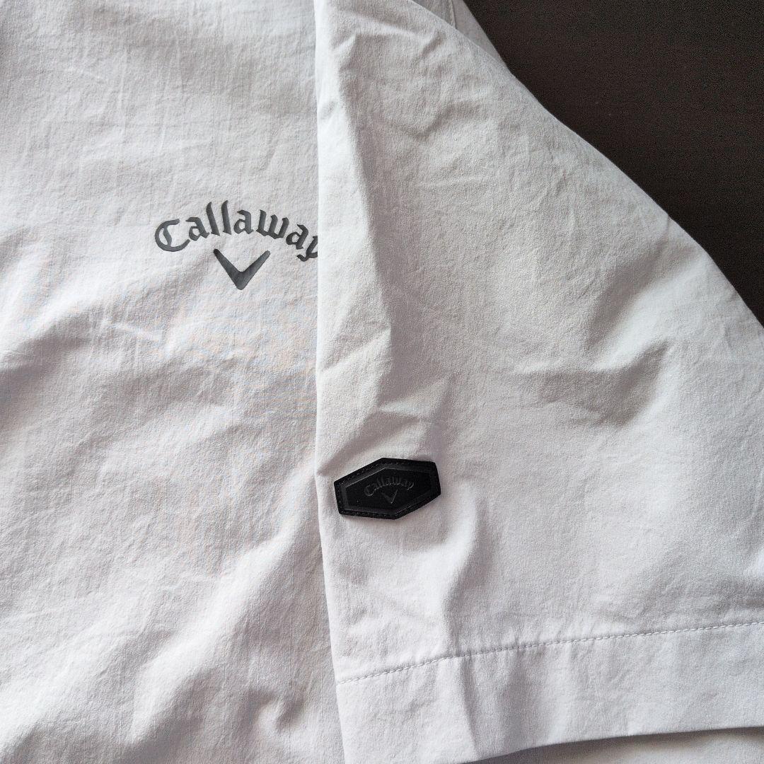 【未使用】Callaway 　ホワイトグレー　プルオーバーシャツ　М