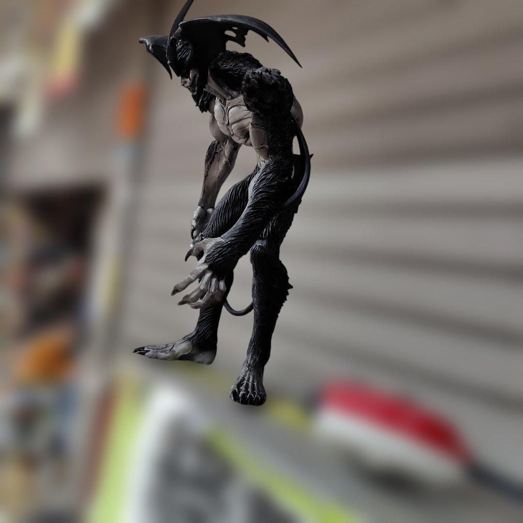 デビルマンフィギュア 約30cm 黒と灰色