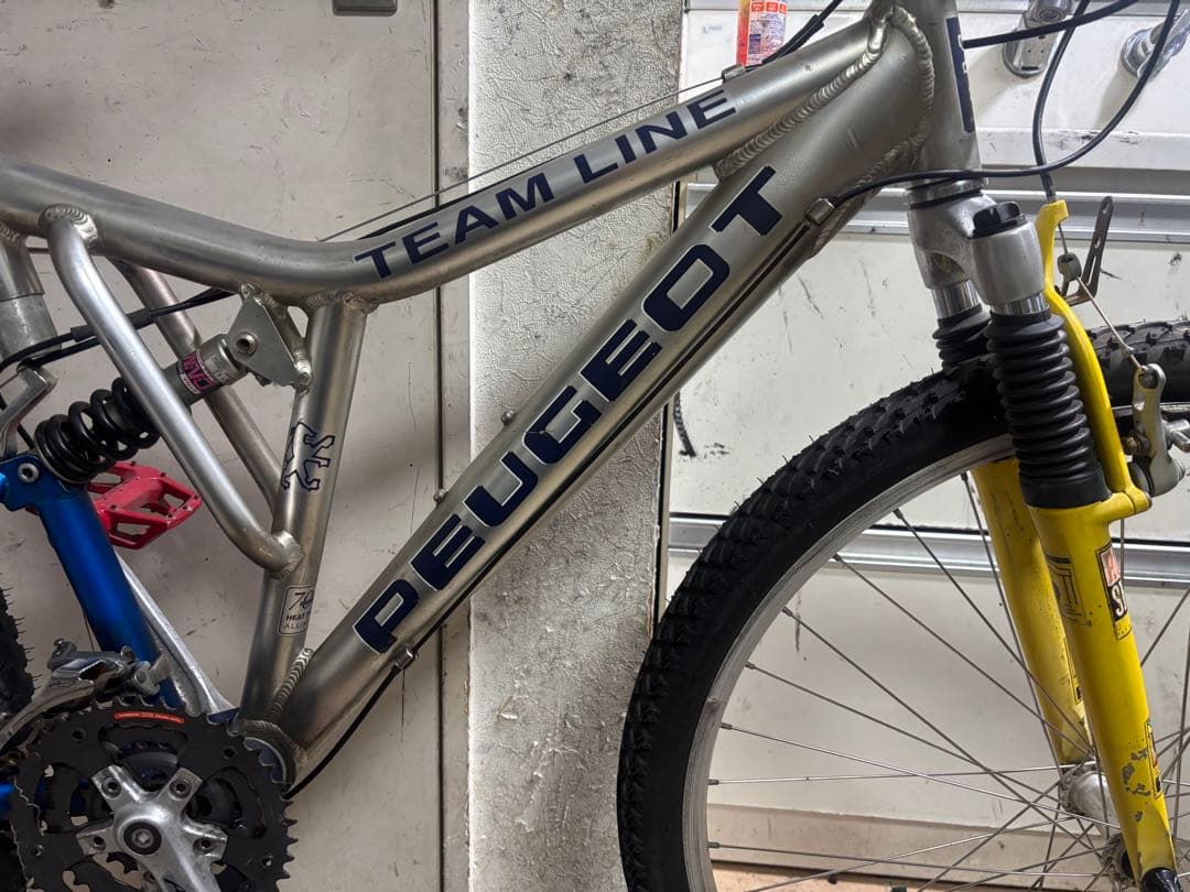 PEUGEOT TEAM LINE プジョー　フルサスマウンテンバイク