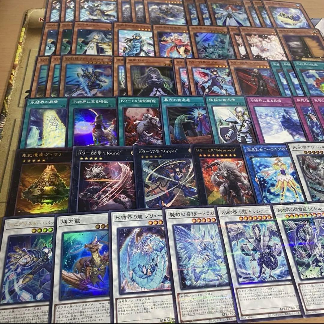 遊戯王 K9 氷結界 デッキ 本格構築 大会構築 氷結界の龍トリシューラ