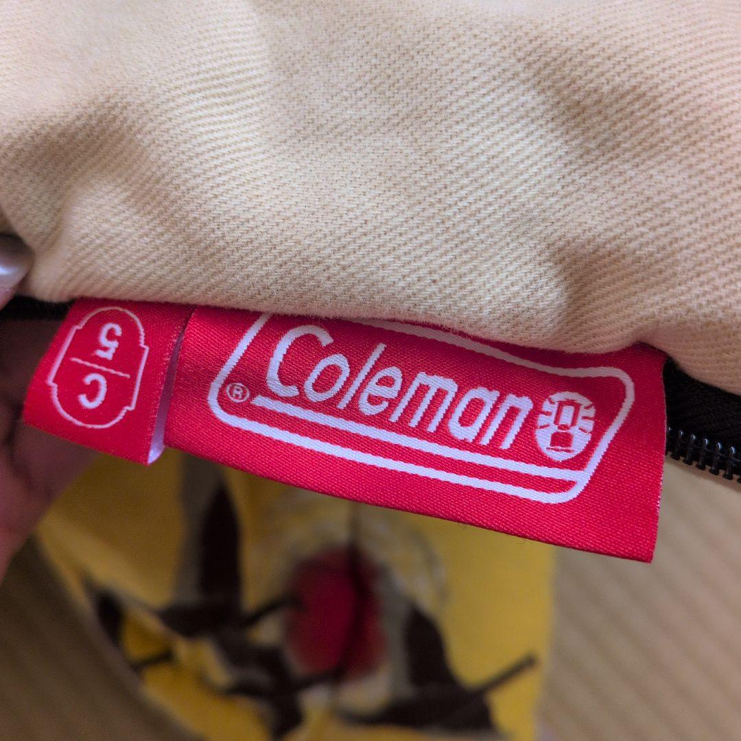 Coleman Vintage コールマン 　寝袋　シュラフ　鳥　イエロー