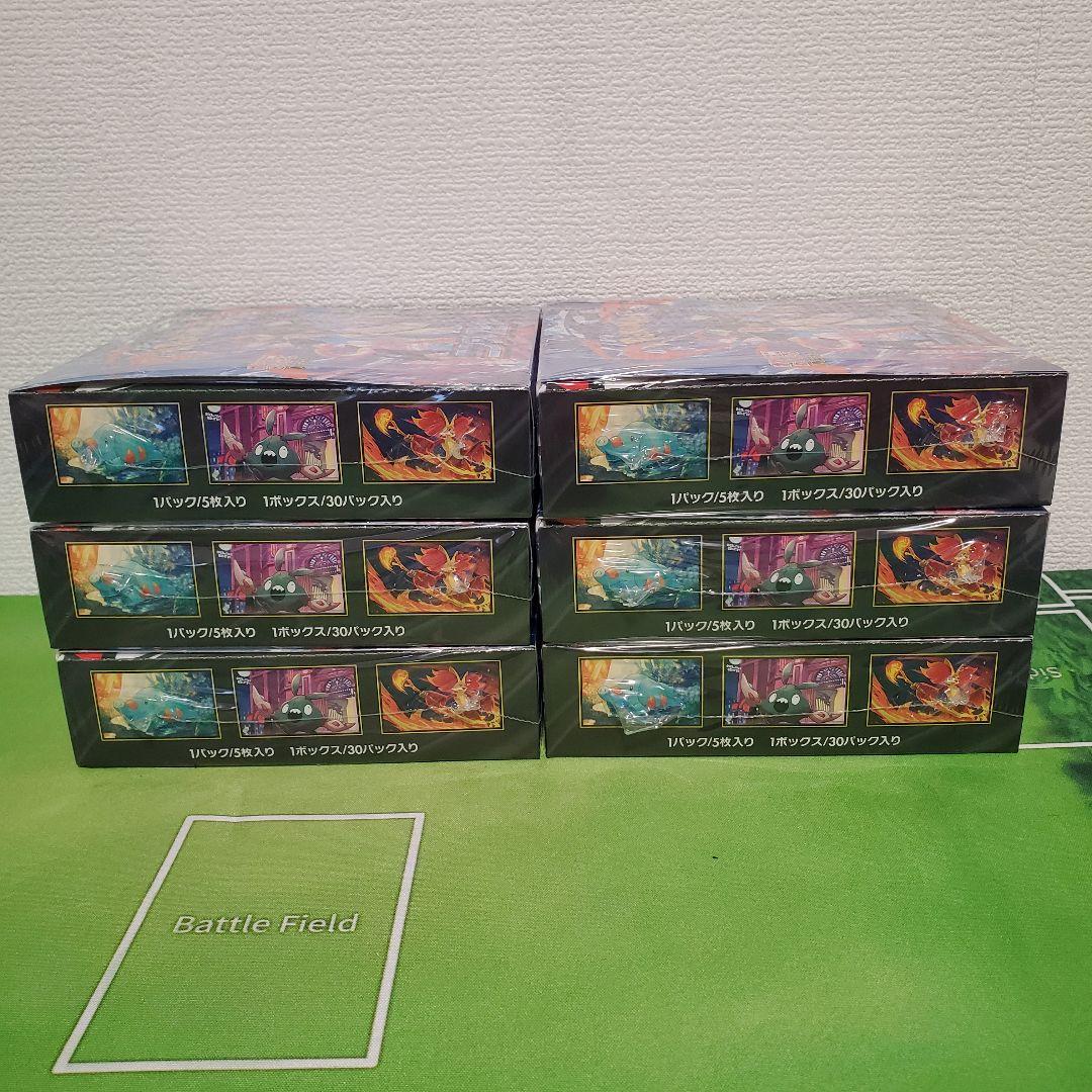 【シュリンク付き】ポケモンカード ニンジャスピナー 6BOX