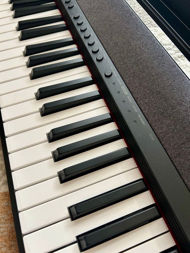 CASIO CT-S1 61鍵 ブラック 電子ピアノ
