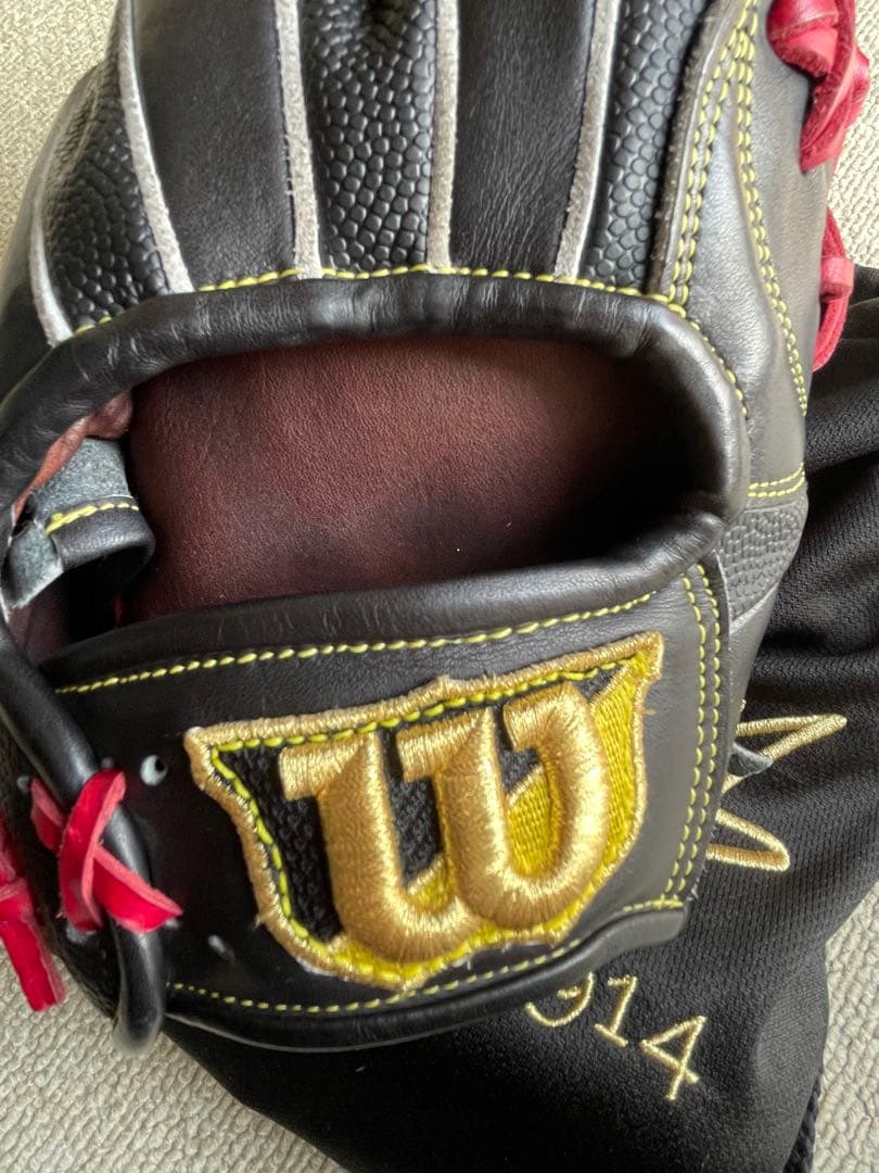 Wilson 87型 軟式グローブ バンスポ型付け済み　レベル交換
