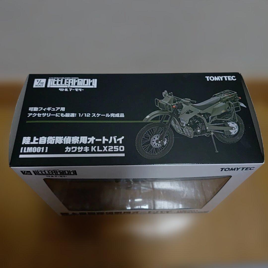 新品未開封 TOMYTEC 陸上自衛隊偵察用オートバイ KLX250