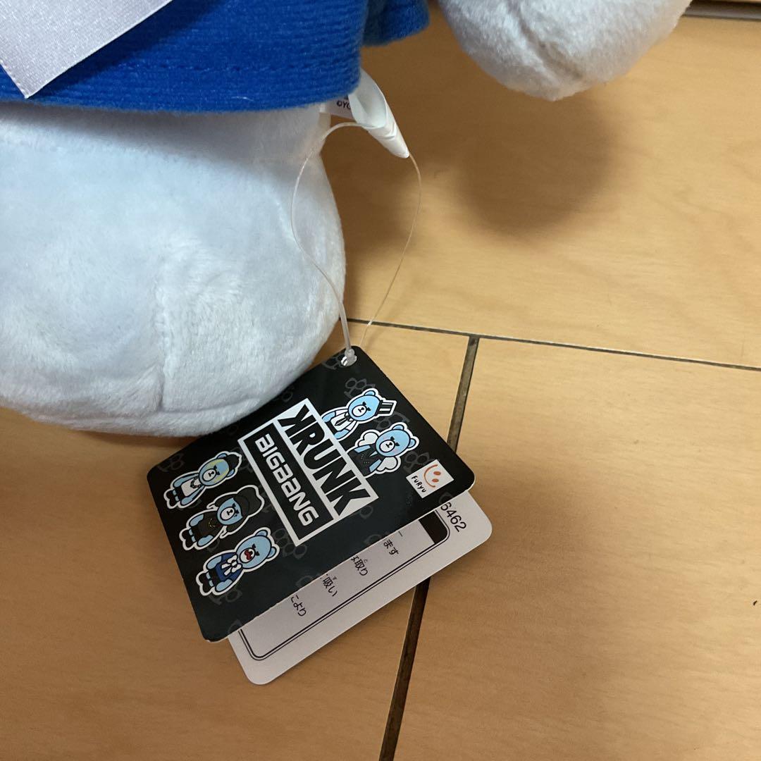 KRUNK BIGBANG 超BIG ぬいぐるみ2 T.O.P タプ