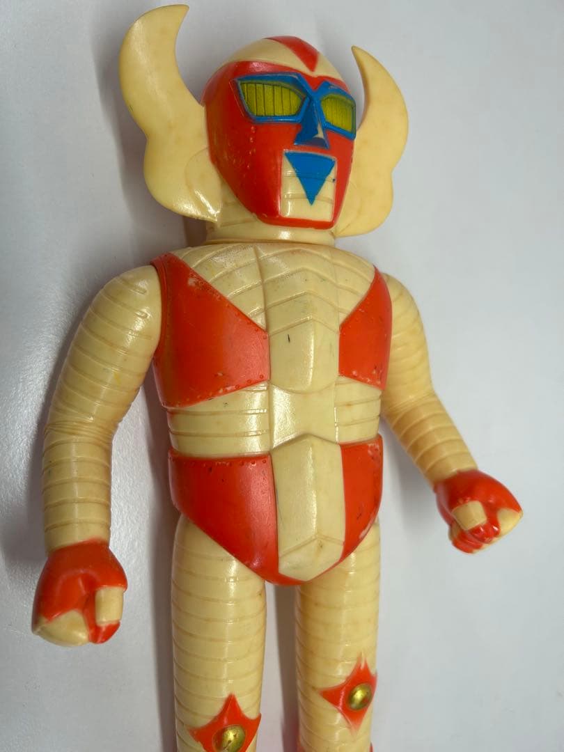 当時物　ブルマァク　ザボーガー　ソフビ 26.5cm ピープロ　電人
