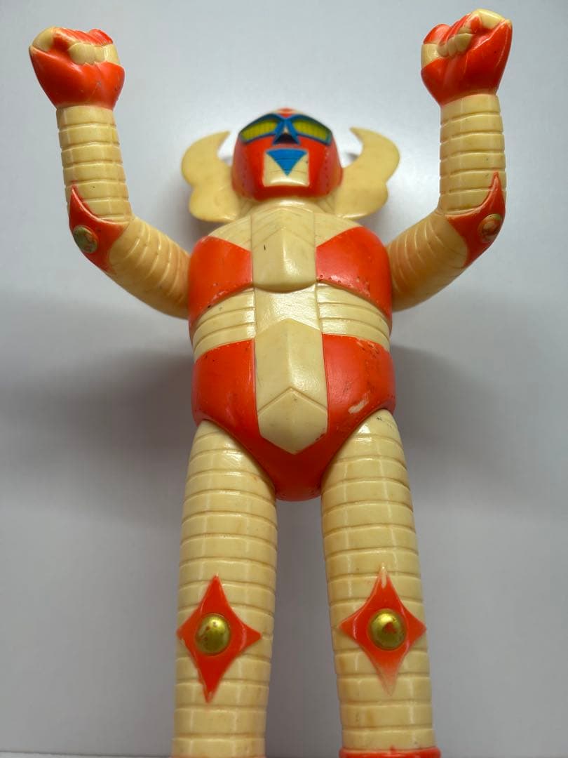 当時物　ブルマァク　ザボーガー　ソフビ 26.5cm ピープロ　電人