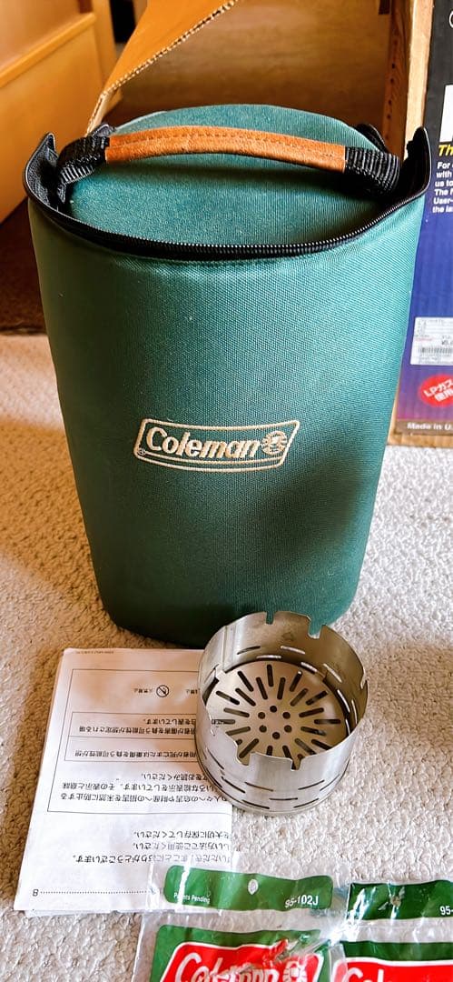 Colemanノーススター2500ガスランタン2500-790Jケースマントル付