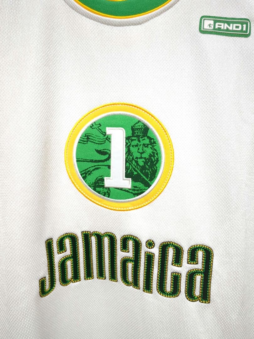 【新品 未使用】AND1 JAMAICA ゲームシャツ プレミアジャージ XL