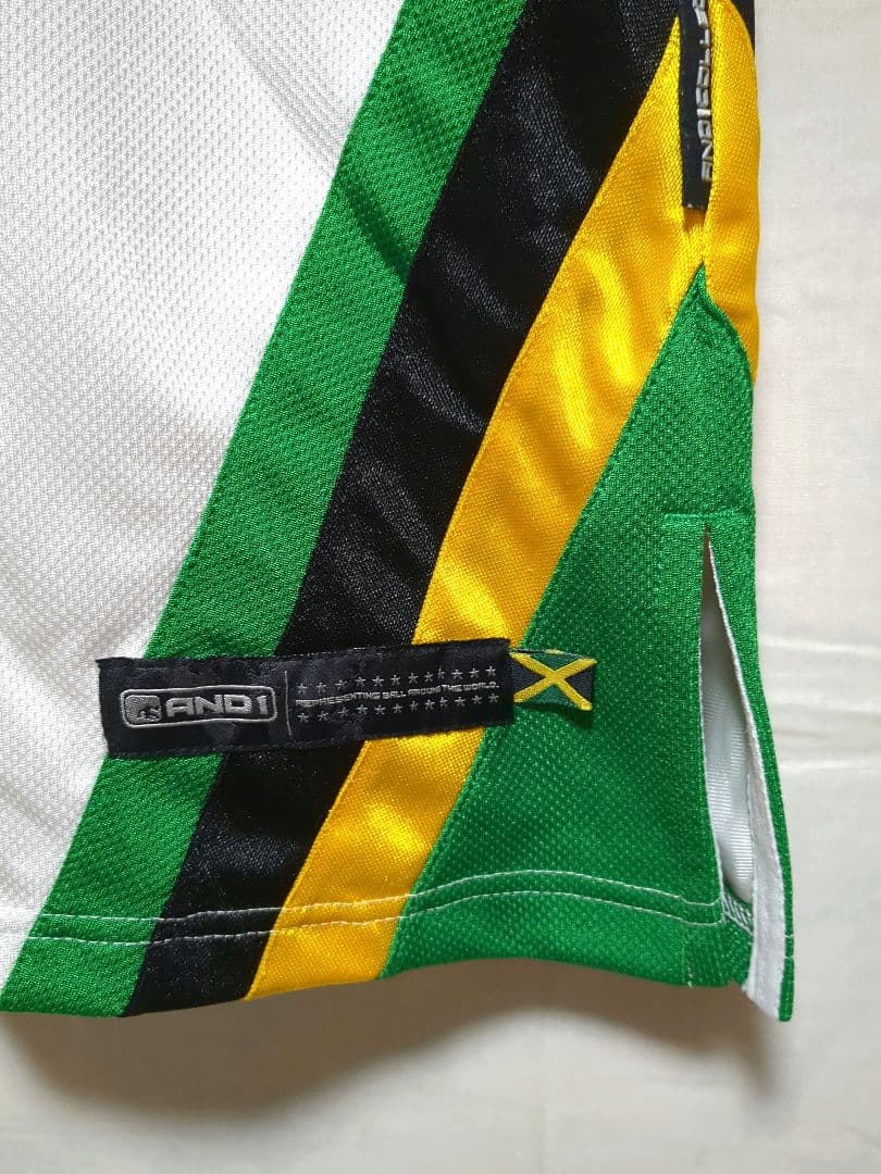 【新品 未使用】AND1 JAMAICA ゲームシャツ プレミアジャージ XL