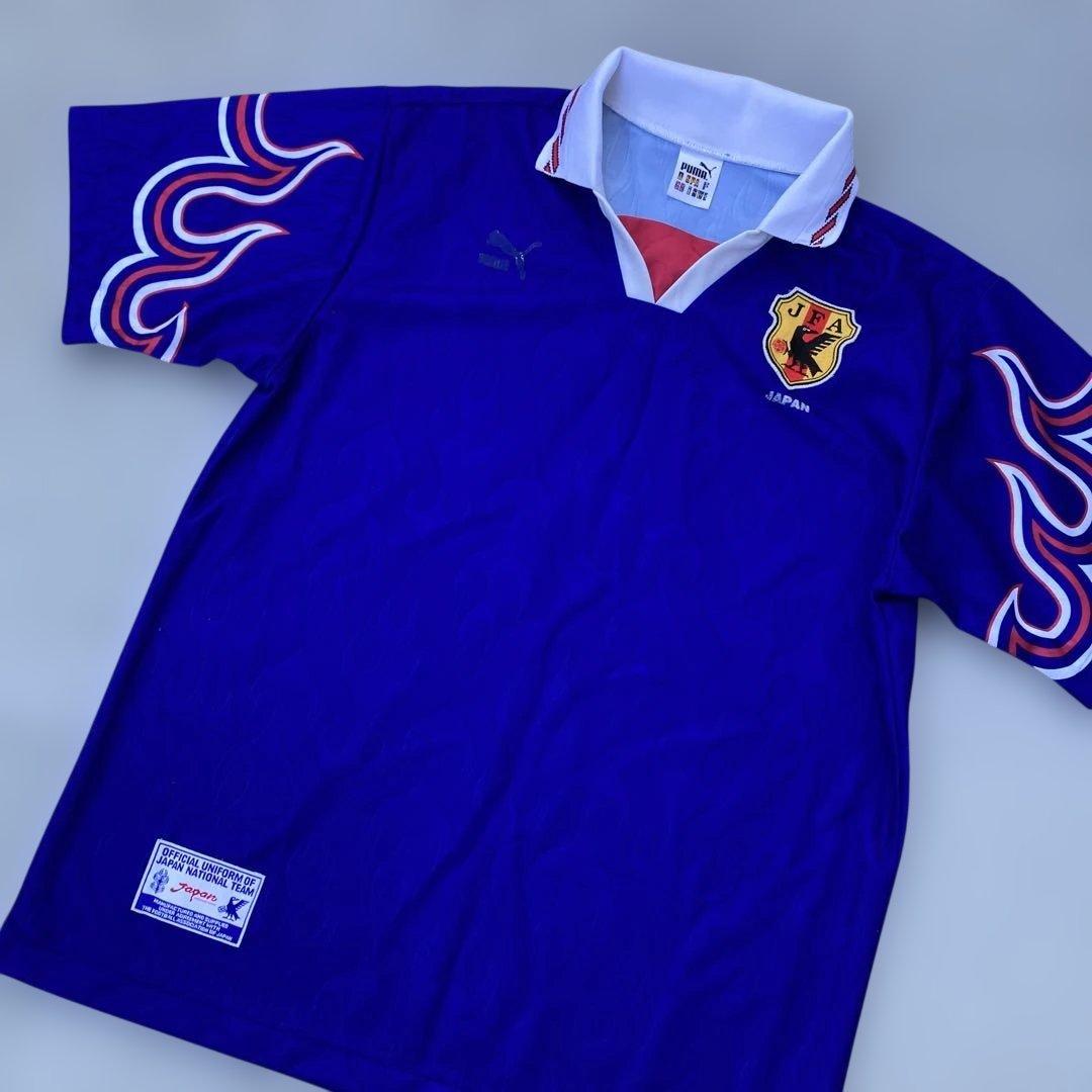 PUMA 日本代表 サッカー　ユニフォーム　炎　1996 ヒットユニオン　古着