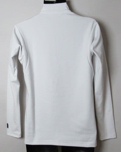 新品 マンシングウェアゴルフ ハーフジップ長袖シャツ/メンズ/LL/ホワイト