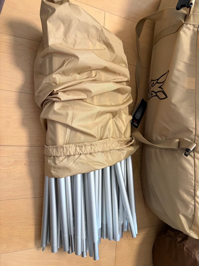 【3点セット】DOD カマボコテント3L カマインナーテント カママットL