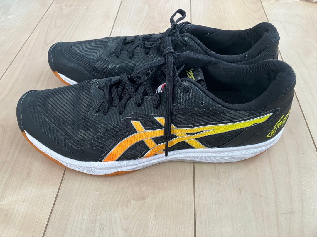 ASICS バレーボールシューズ 30cm ブラック/オレンジ
