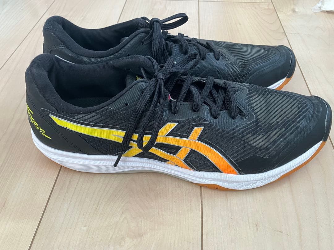 ASICS バレーボールシューズ 30cm ブラック/オレンジ
