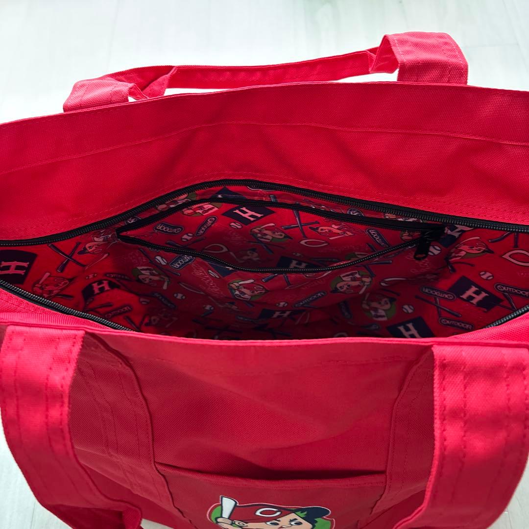 カープ OUTDOOR トートバック 大容量 コラボ 応援グッズ 限定 レア