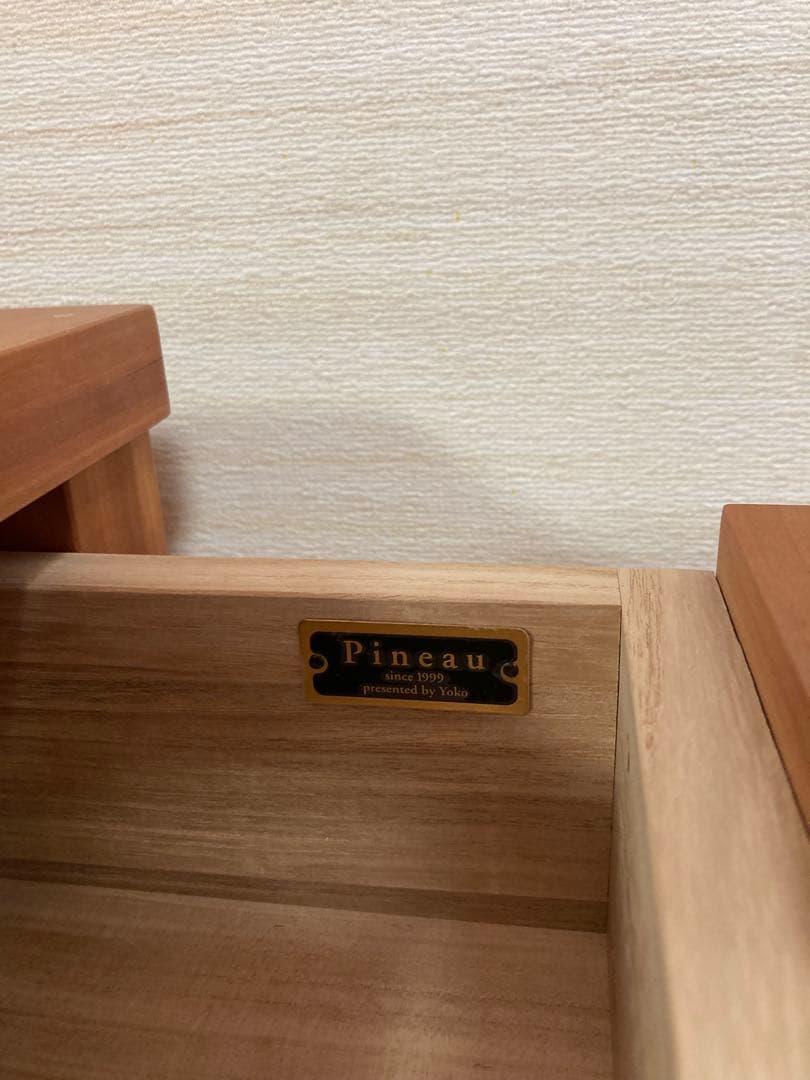 CHARDONNAY Pineau 木製ドレッサー・鏡台