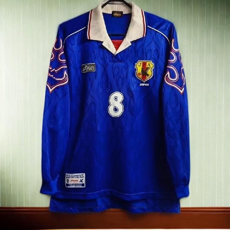1998 日本代表 背番号8 NAKATA 長袖 シャツ