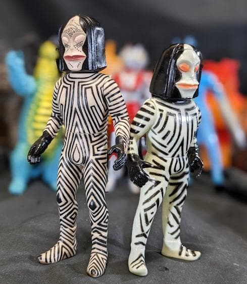 ウルトラＱ・ウルトラマン＆登場怪獣・宇宙人（バンダイ）ソフビ16体セット