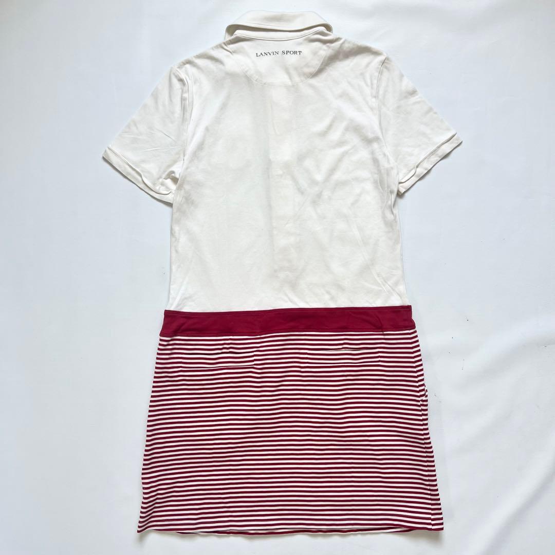 LANVIN SPORT ランバンスポール　ポロシャツ　ワンピース　ゴルフ　38