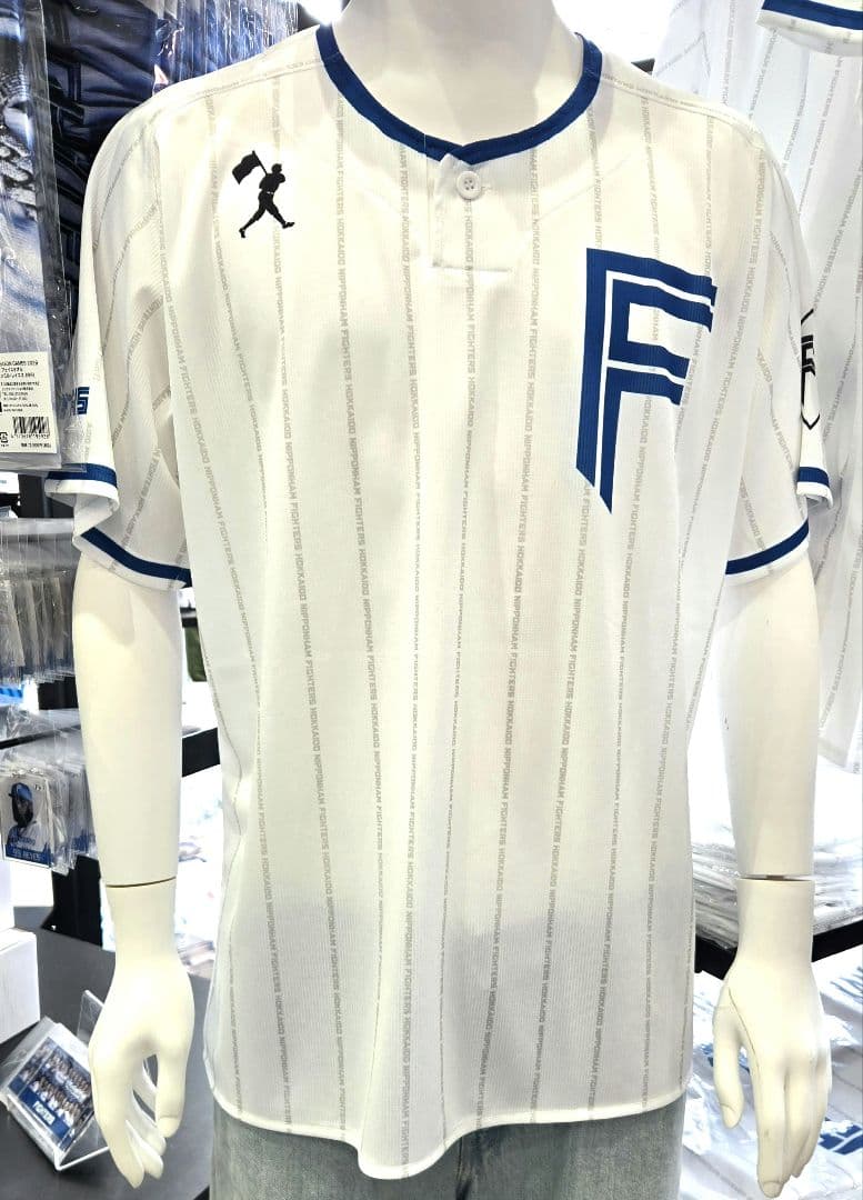ファイターズ　#18　山﨑福也　プラクティス　レプリカユニフォーム　XL　新品❗