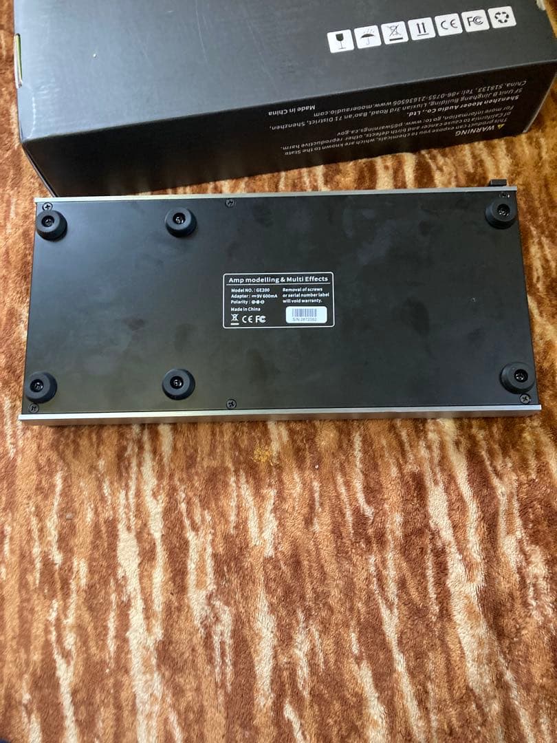 mooer GE200 マルチエフェクター