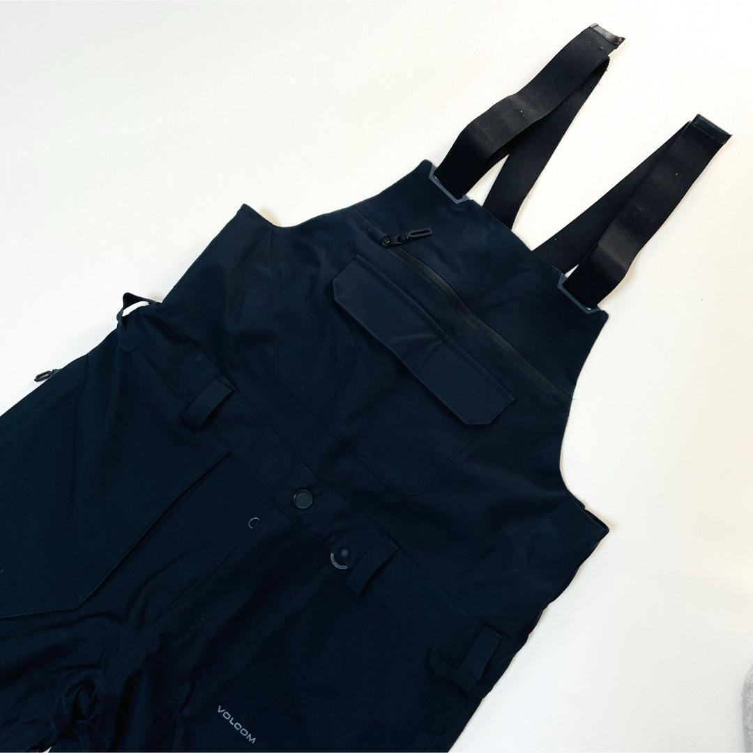 6696 ボルコム　ビブパンツ 24年モデル　スノボウェア メンズ ブラック