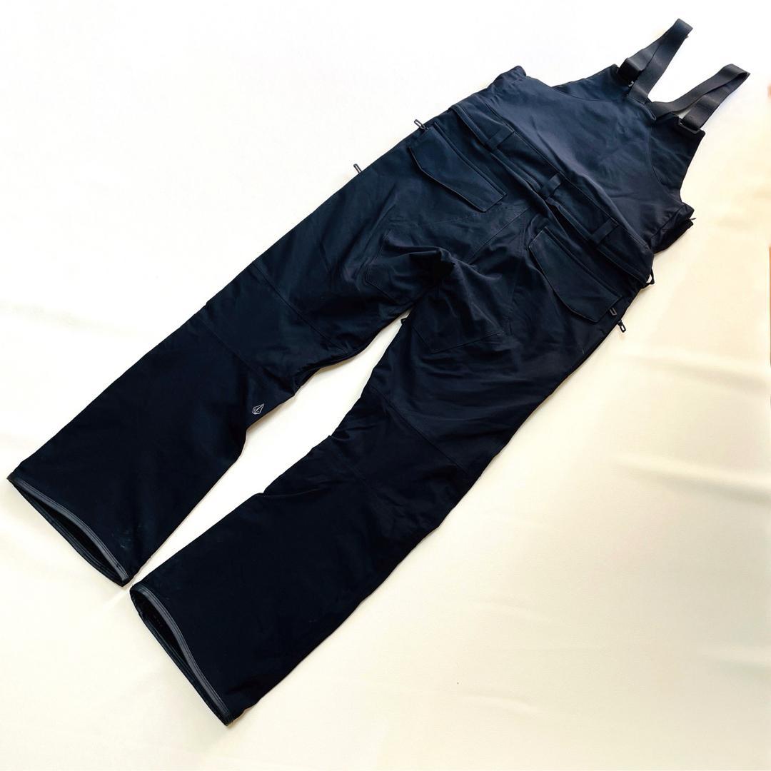 6696 ボルコム　ビブパンツ 24年モデル　スノボウェア メンズ ブラック
