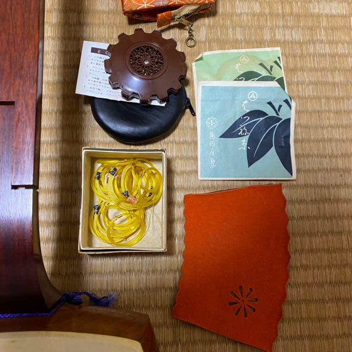 【匿名配送】三味線　和楽器　楽器　入船堂　箸置き　等　セット