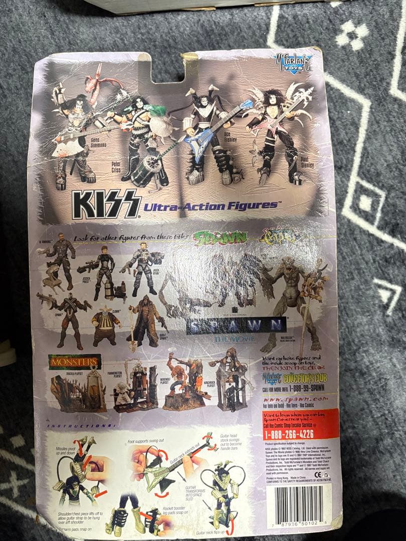 KISS ALIVE フィギュア4体セット