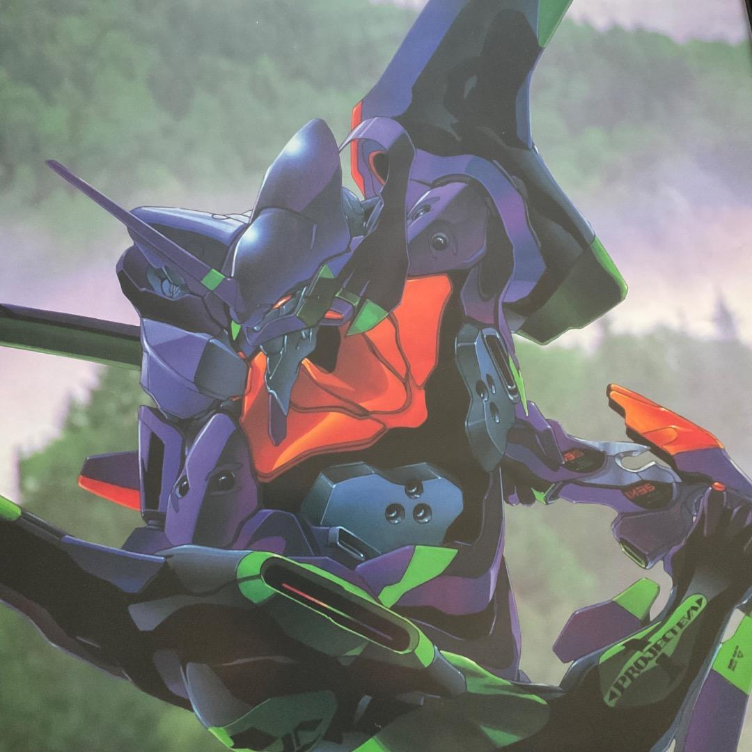 ポスター B2 EVANGELION VINTAGE POSTER EVA-01