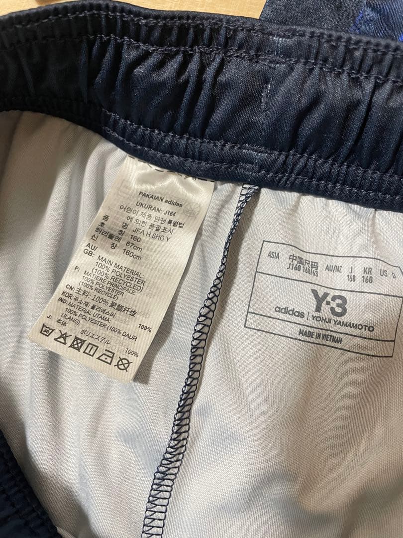 adidas Y-3 サッカーシャツ・ショーツセット ジュニア160