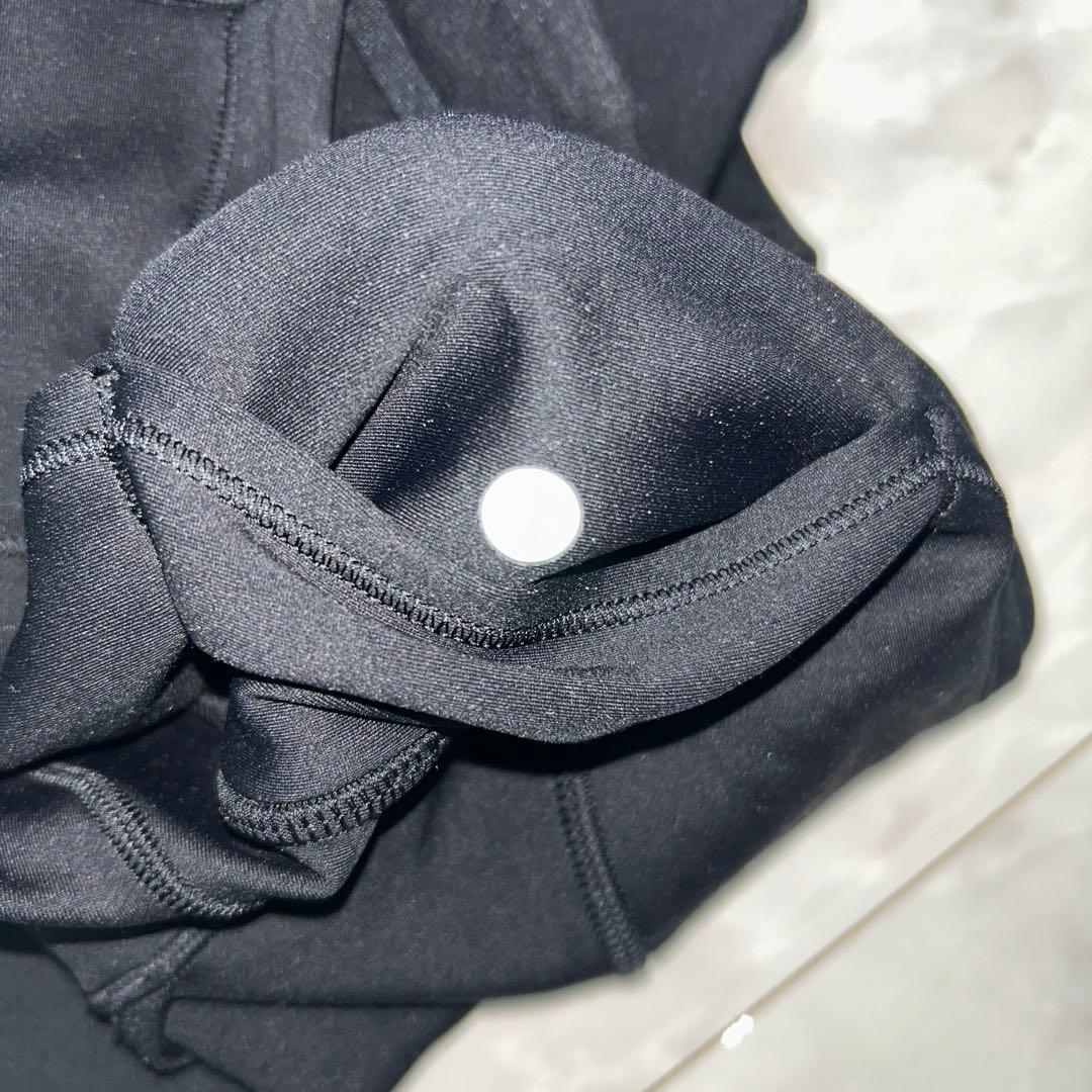 lululemon　黒 レギンス 裏起毛　XS