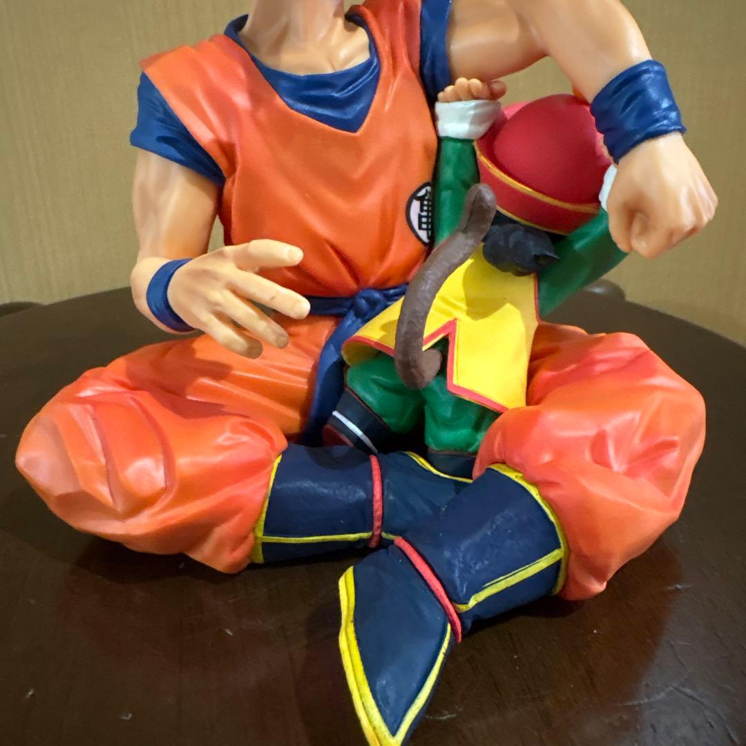 一番くじ ドラゴンボール 地球を守る戦士たち A賞 孫悟空&孫悟飯 フィギュア