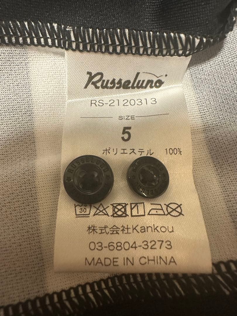 新品未使用　ラッセルノ　ポロシャツ　サイズ5